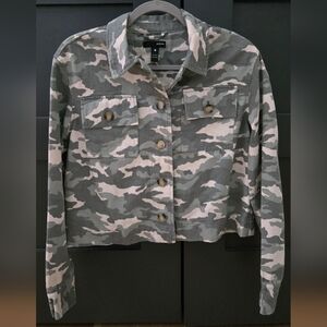 Aqua Women's Camo Utility Jacket